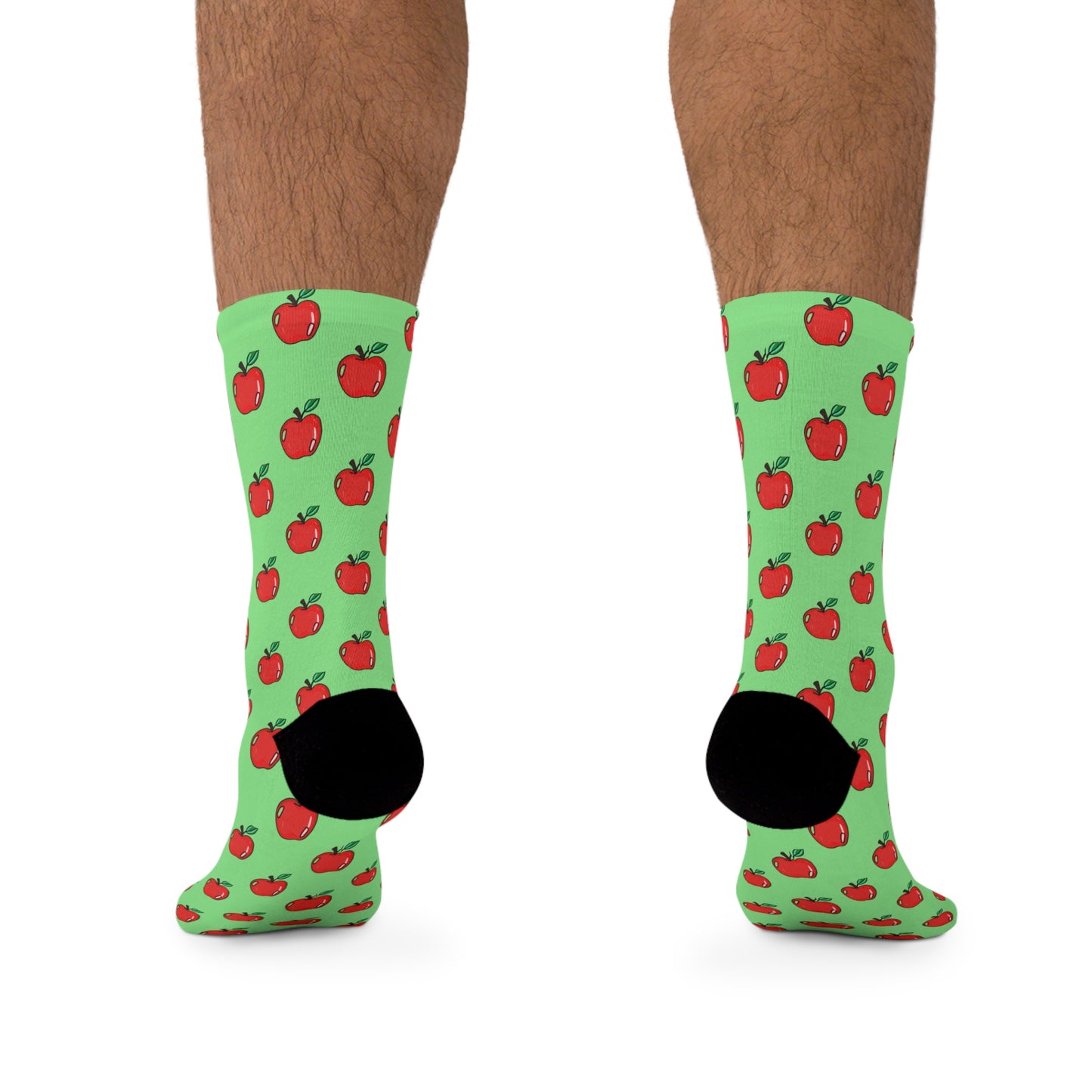 Orchard Charm Green Apple Socks