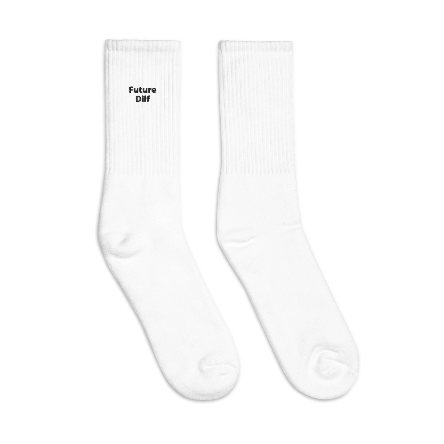 Future Dilf Custom Personalized Embroidered Socks