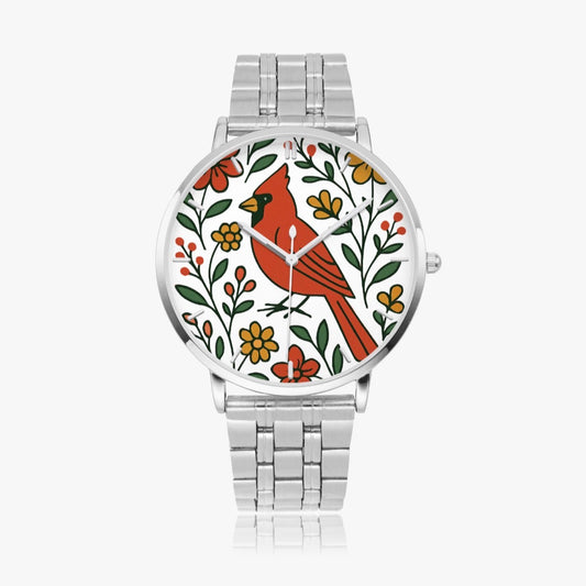 Stainless Steel Cardinal Face Watch