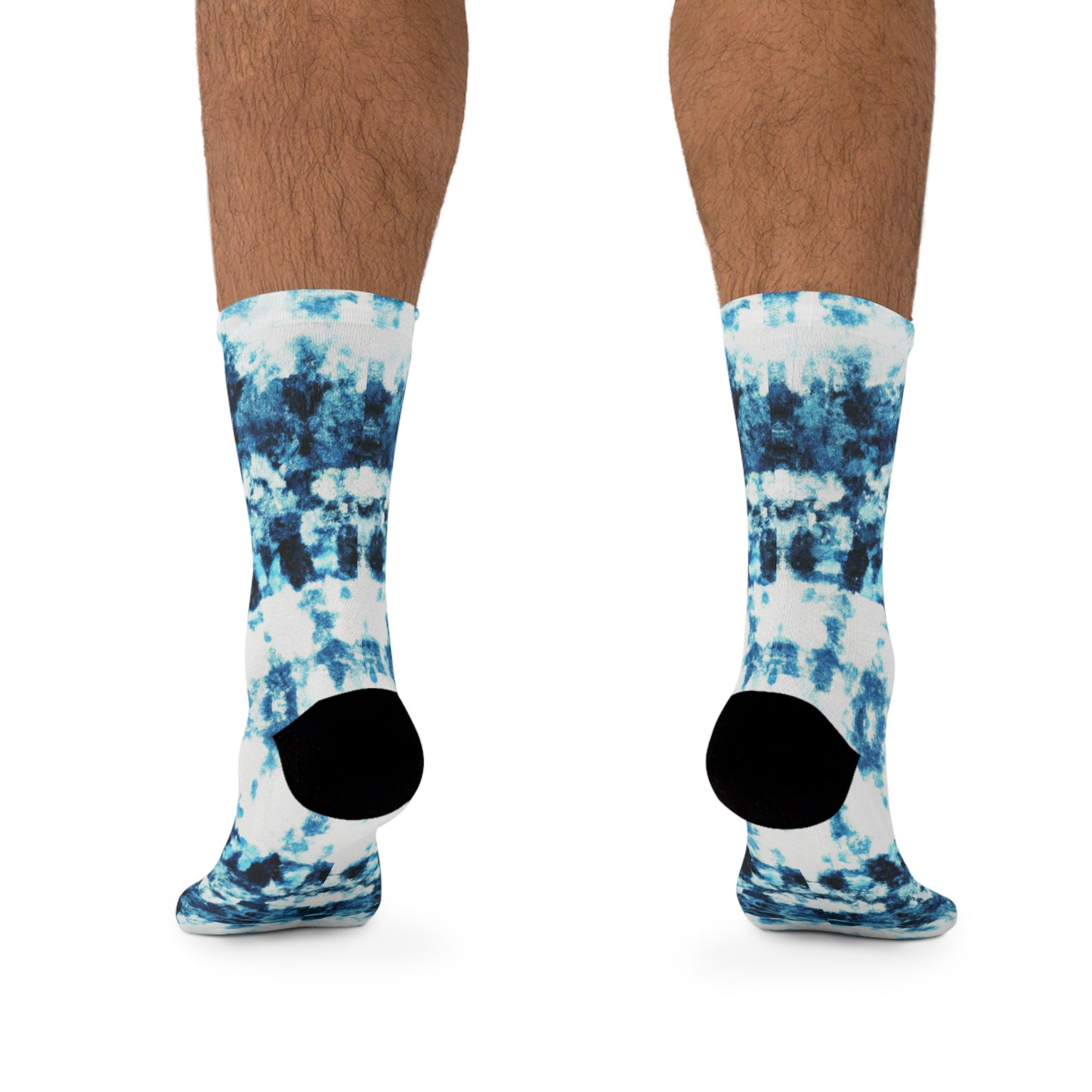 Blue Tie Dye 2 Socks