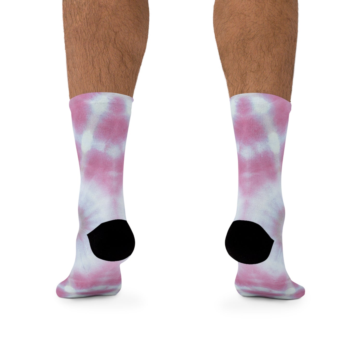 Pink Tie Dye Socks