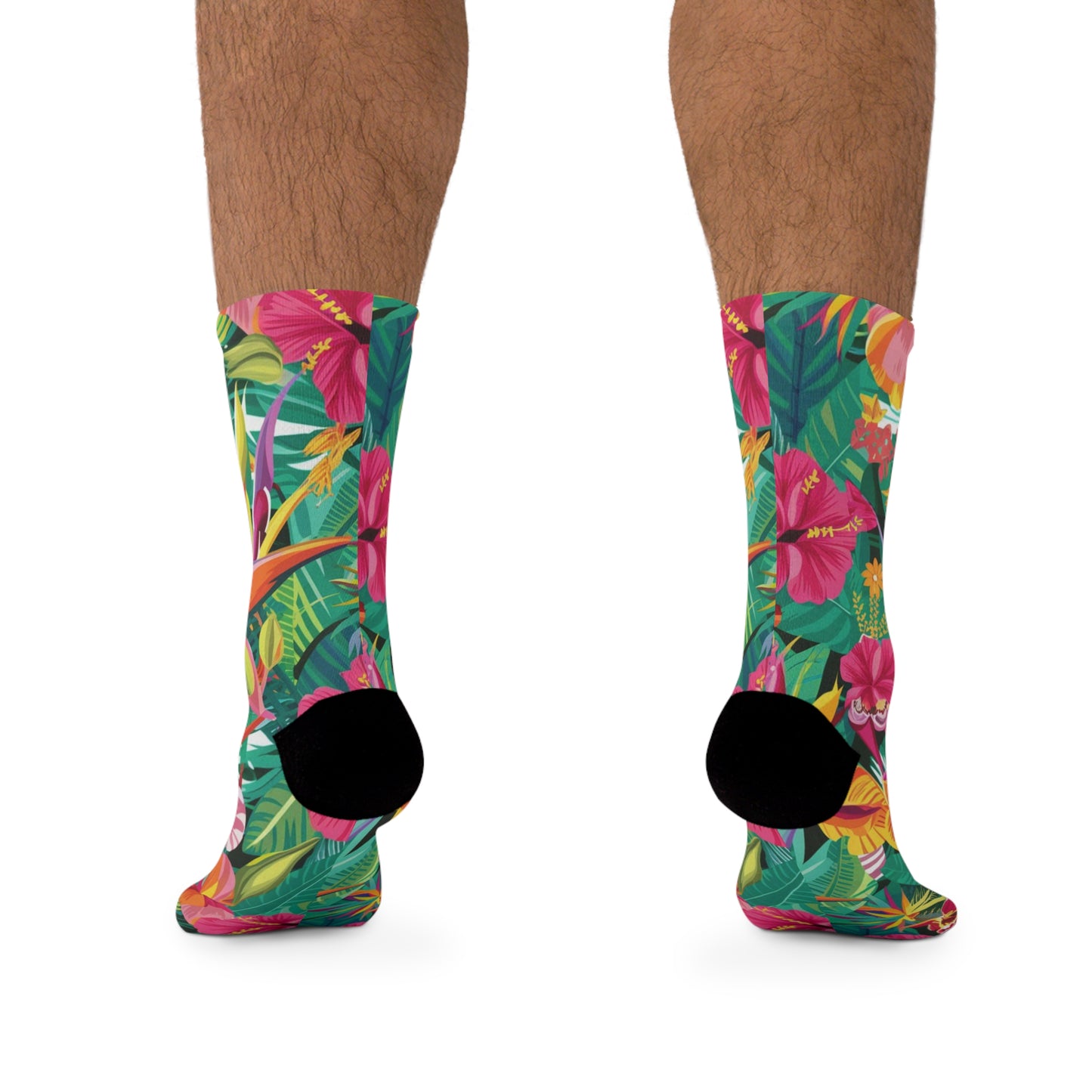 Tropical Floral Socks