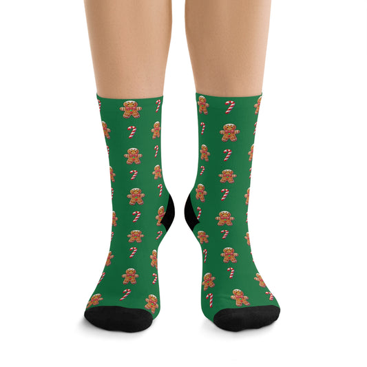 Holiday Christmas Socks, Custom Socks, Novelty Crew Socks, Compression Socks, Crazy Socks, Personalized Socks, Gift for him or her