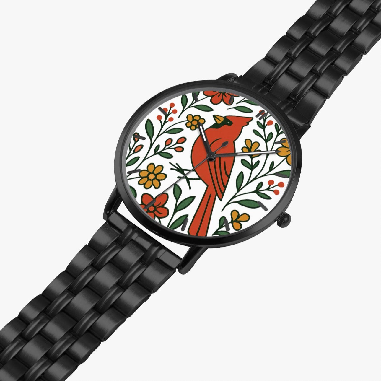 Stainless Steel Cardinal Face Watch