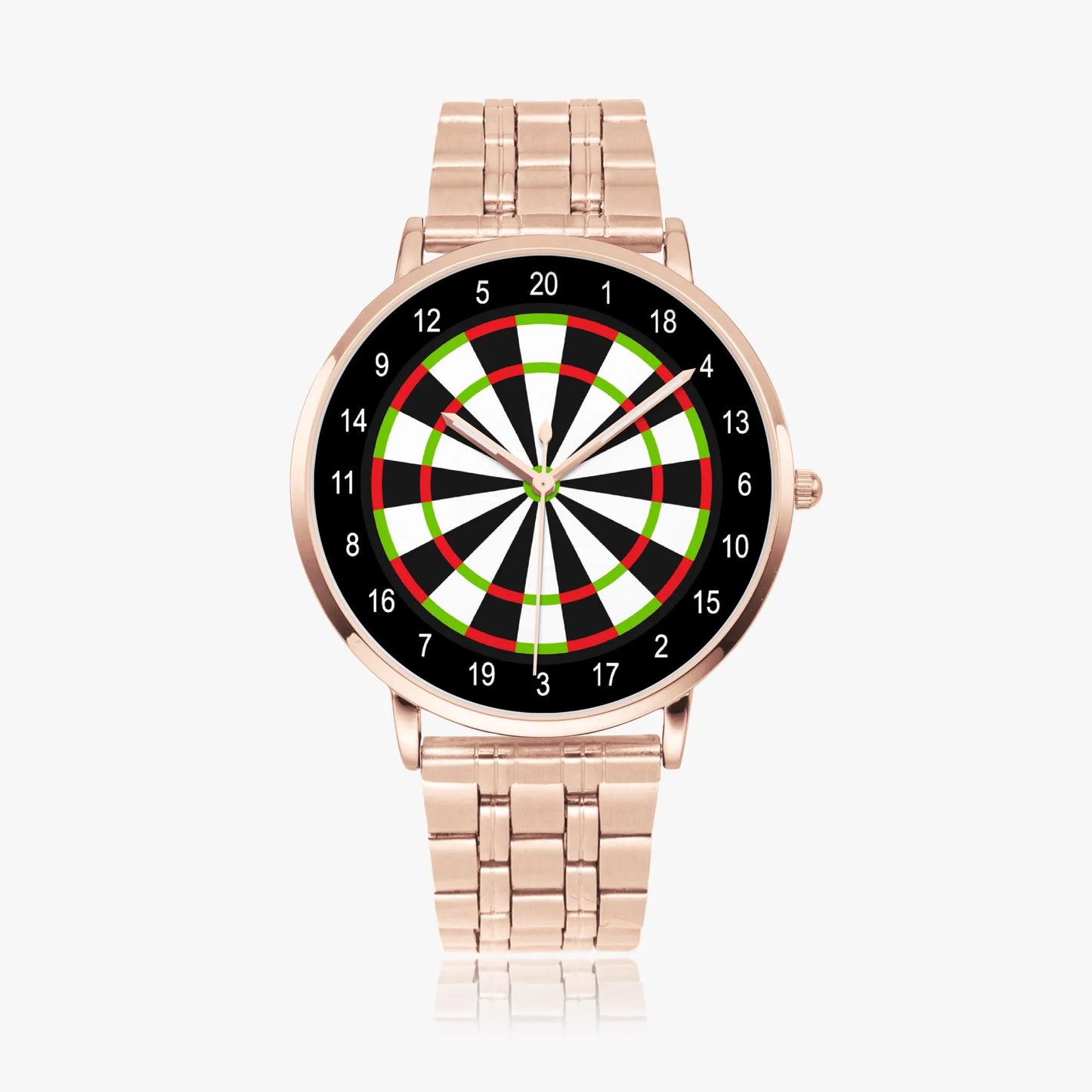 Stainless Steel Dart Board Watch 42 mm