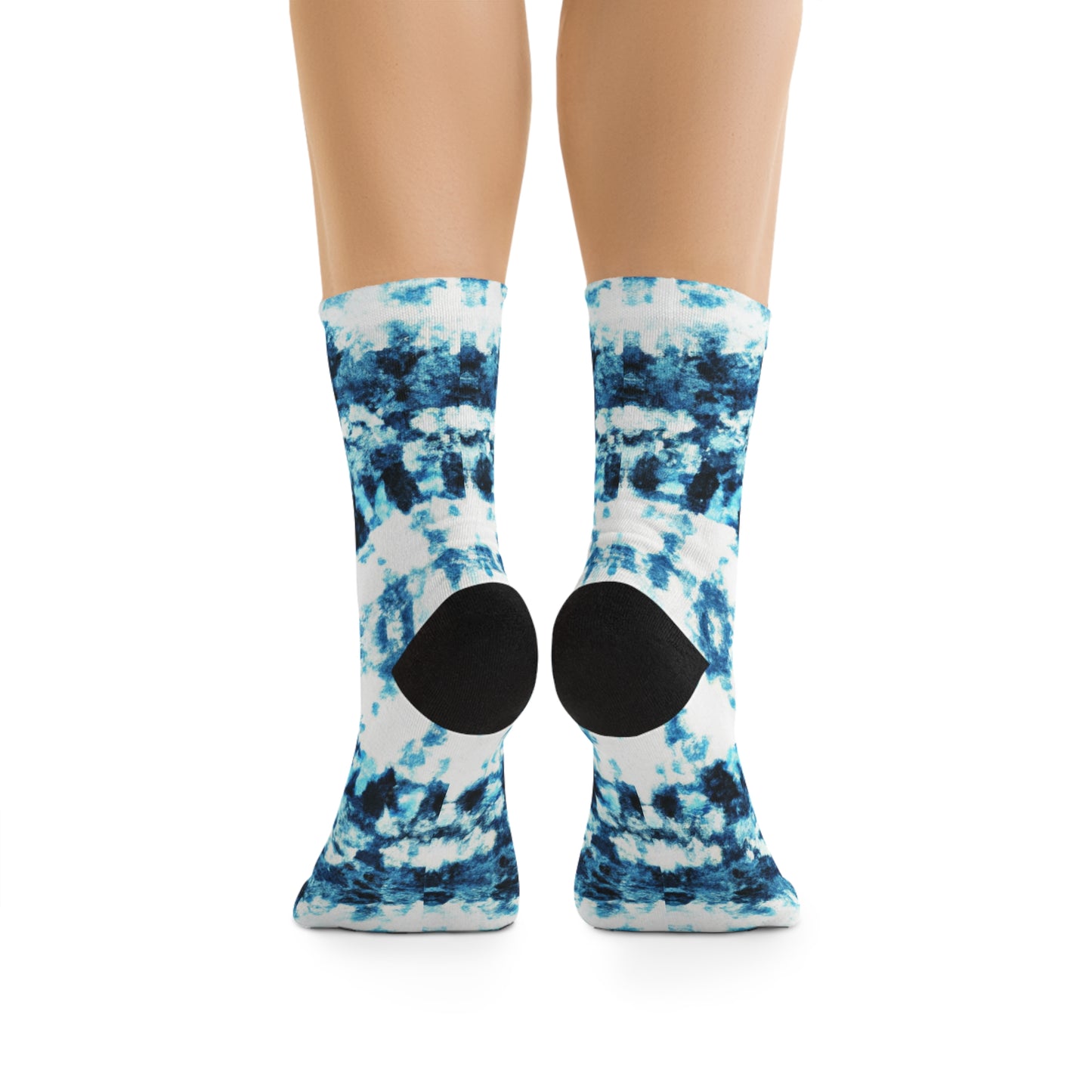 Blue Tie Dye 2 Socks