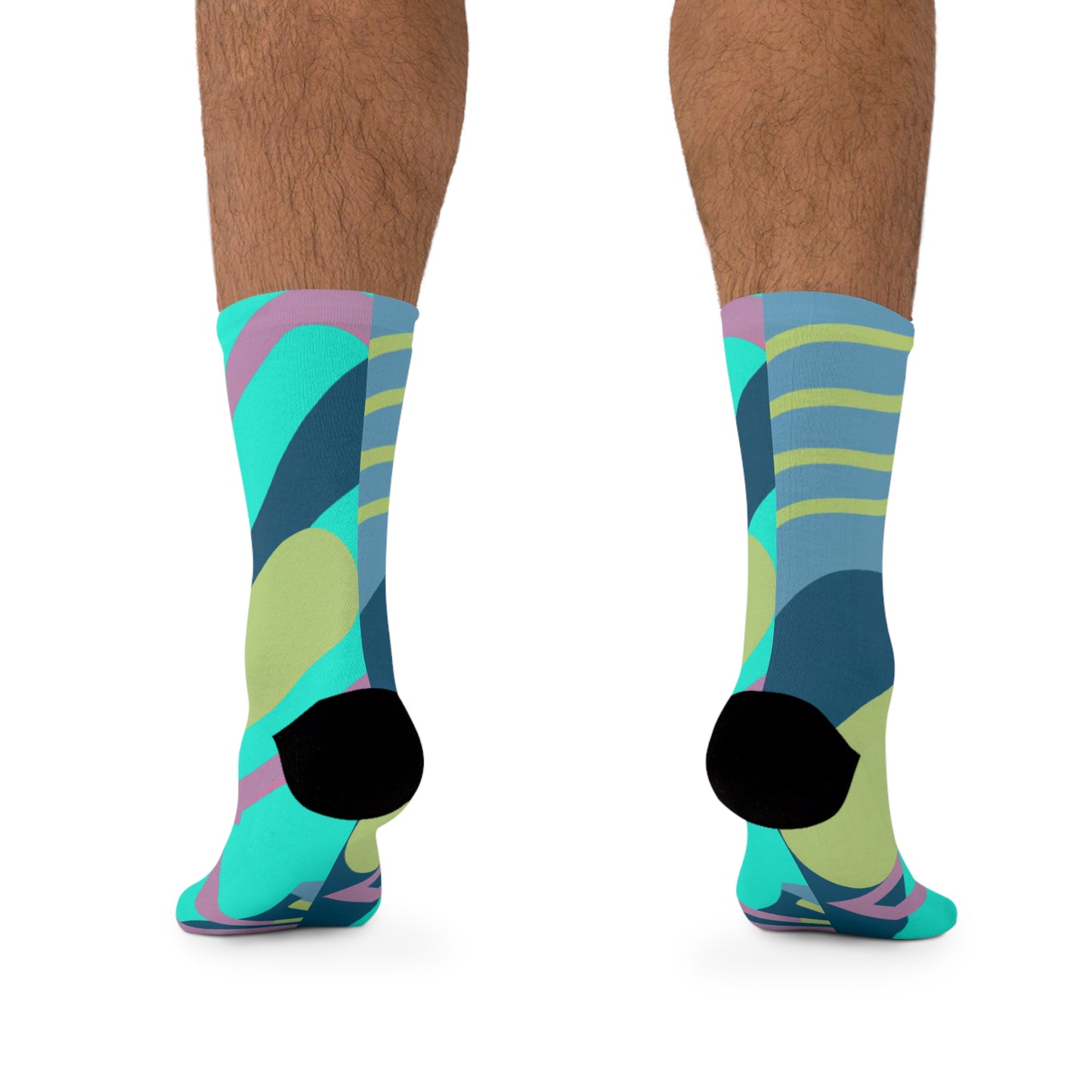 Abstract Neon Socks