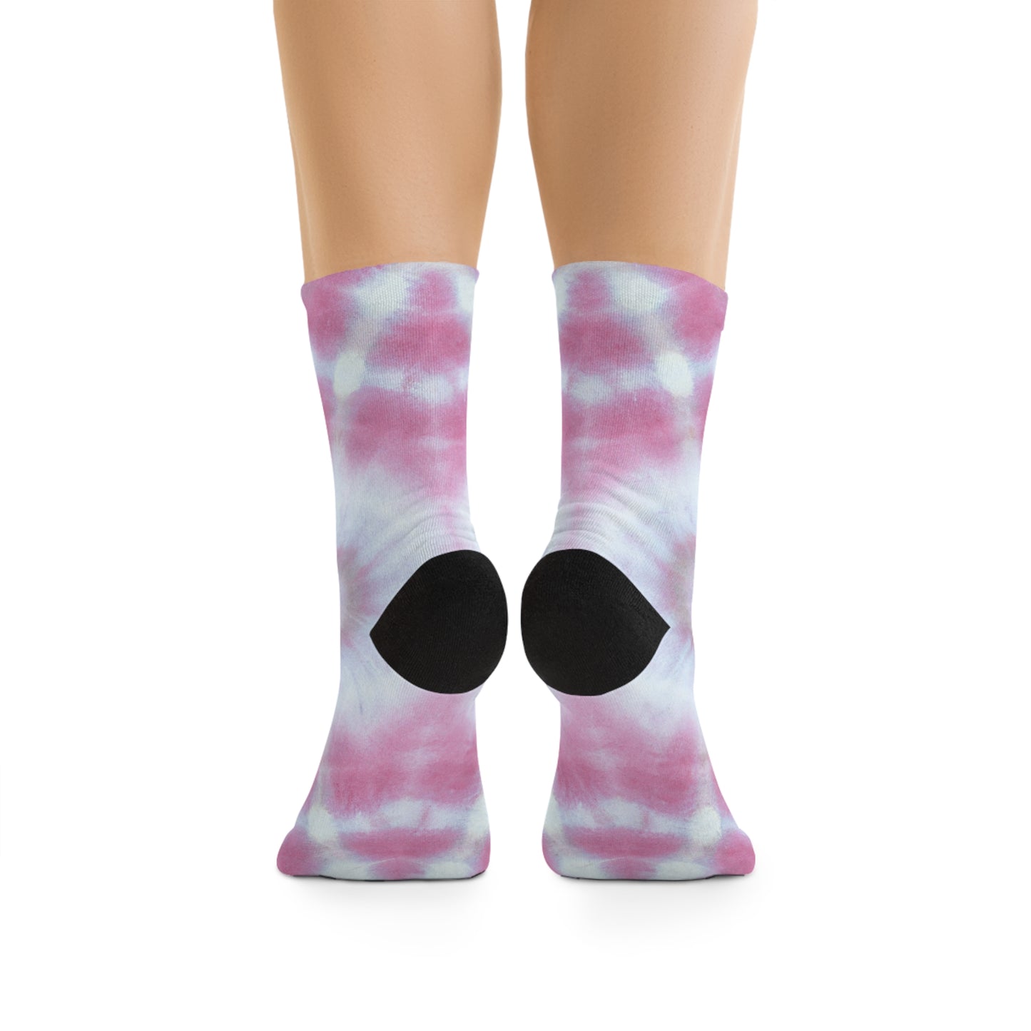 Pink Tie Dye Socks