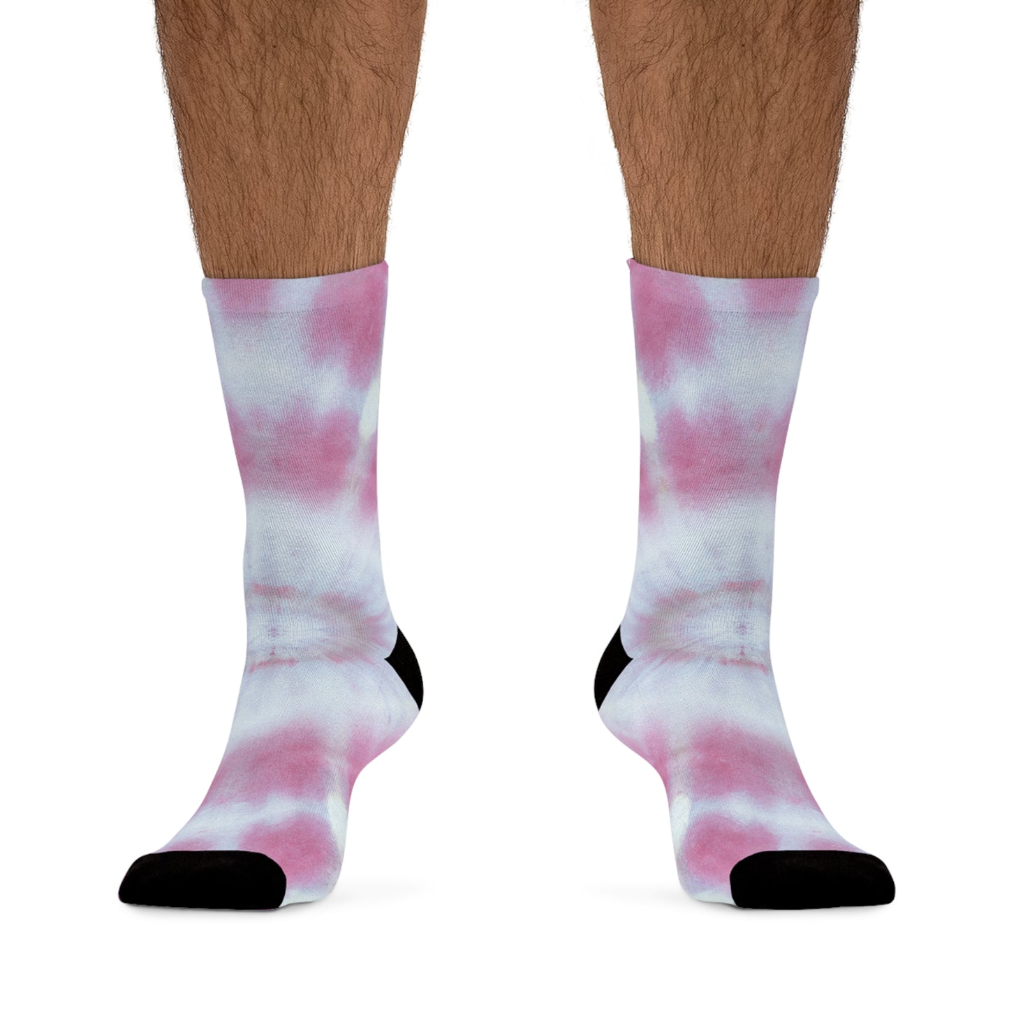 Pink Tie Dye Socks