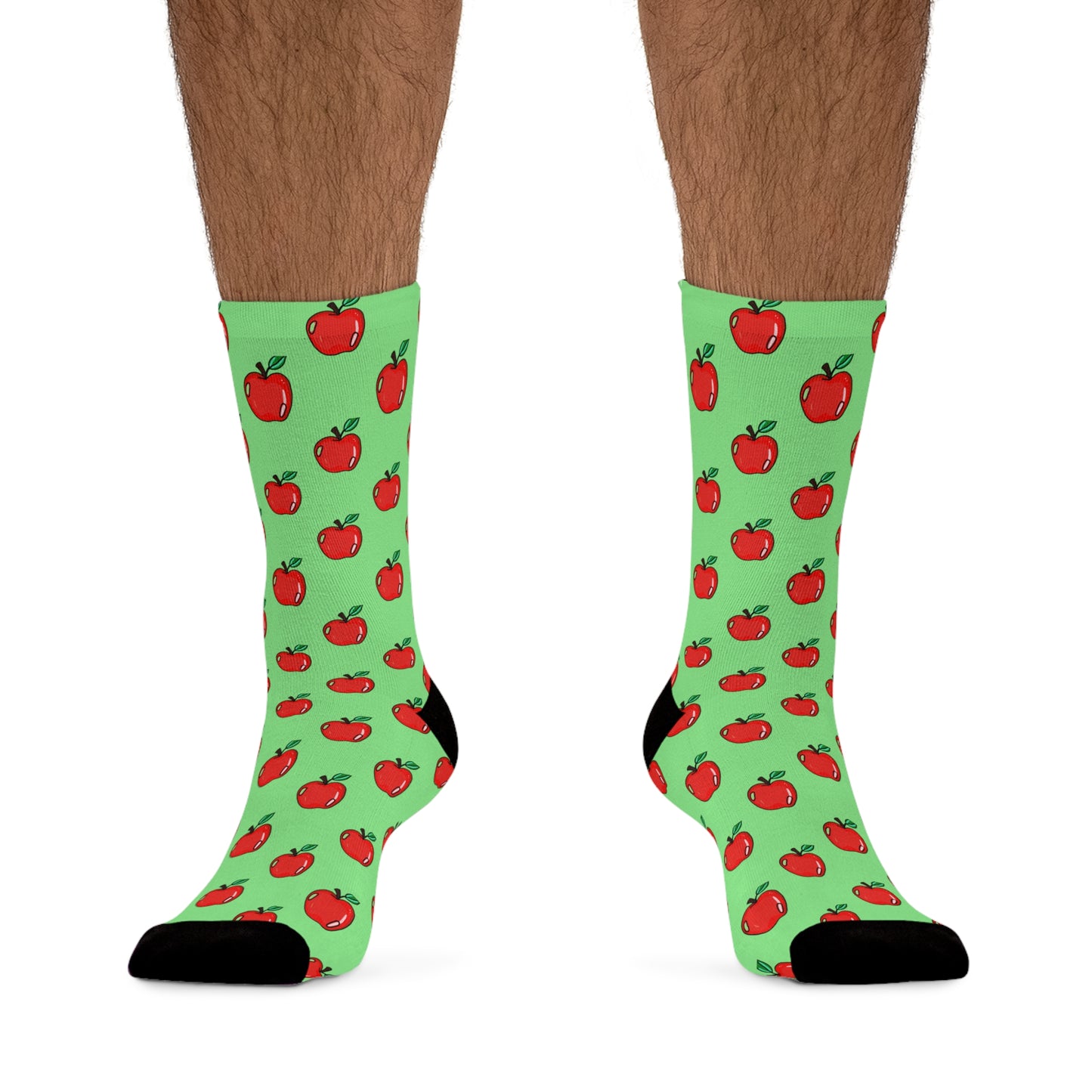 Orchard Charm Green Apple Socks