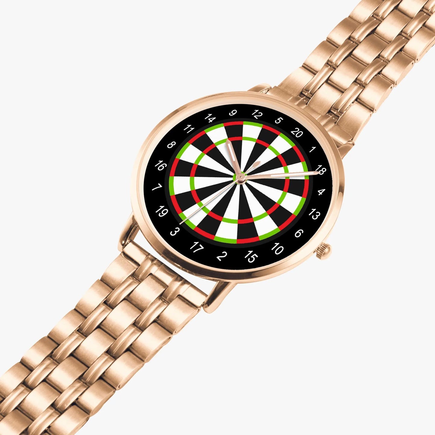 Stainless Steel Dart Board Watch 42 mm