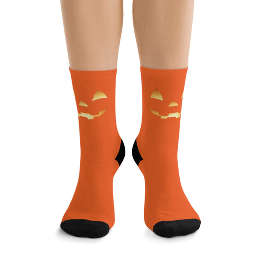 Halloween Socks, Pumpkin socks, fall socks, autumn socks, crazy socks, funny socks for him