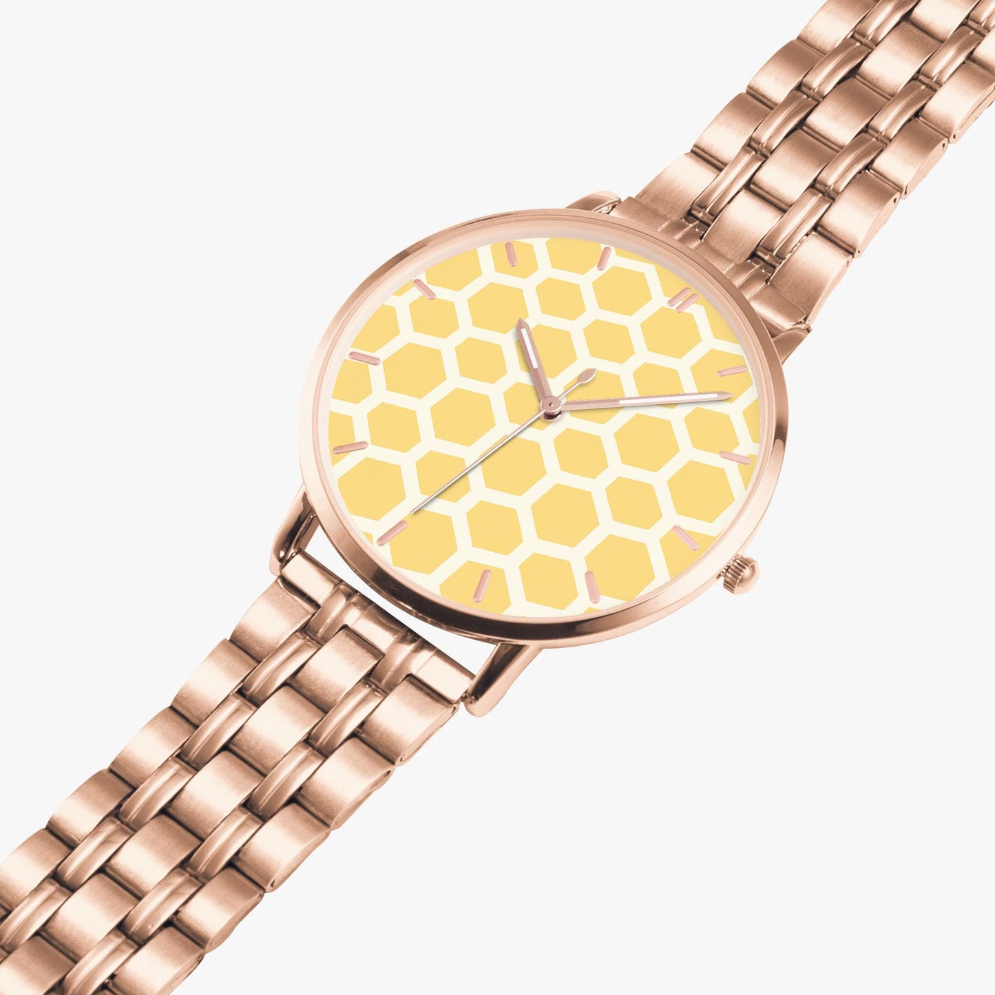 Stainless Steel Honey Comb Watch 42 mm