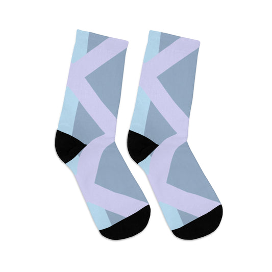 Argyle Pattern Grey, Pink & Blue