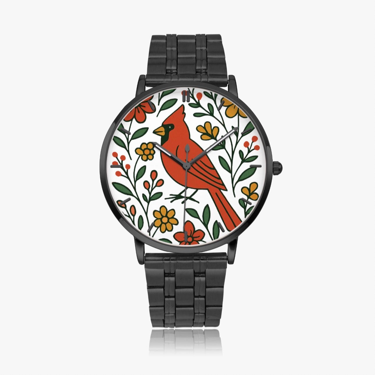 Stainless Steel Cardinal Face Watch