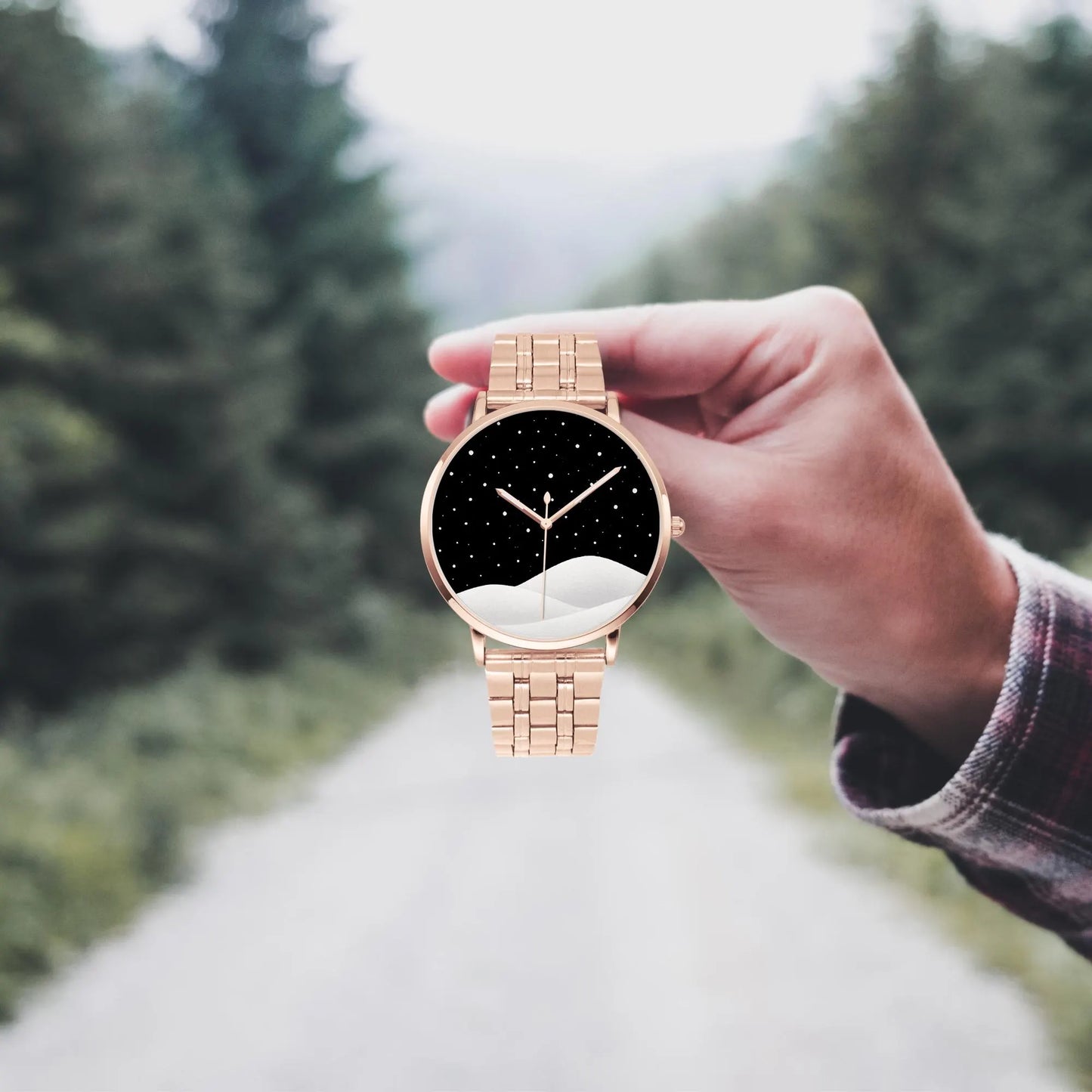 Stainless Steel StarryNight Watch 42 mm