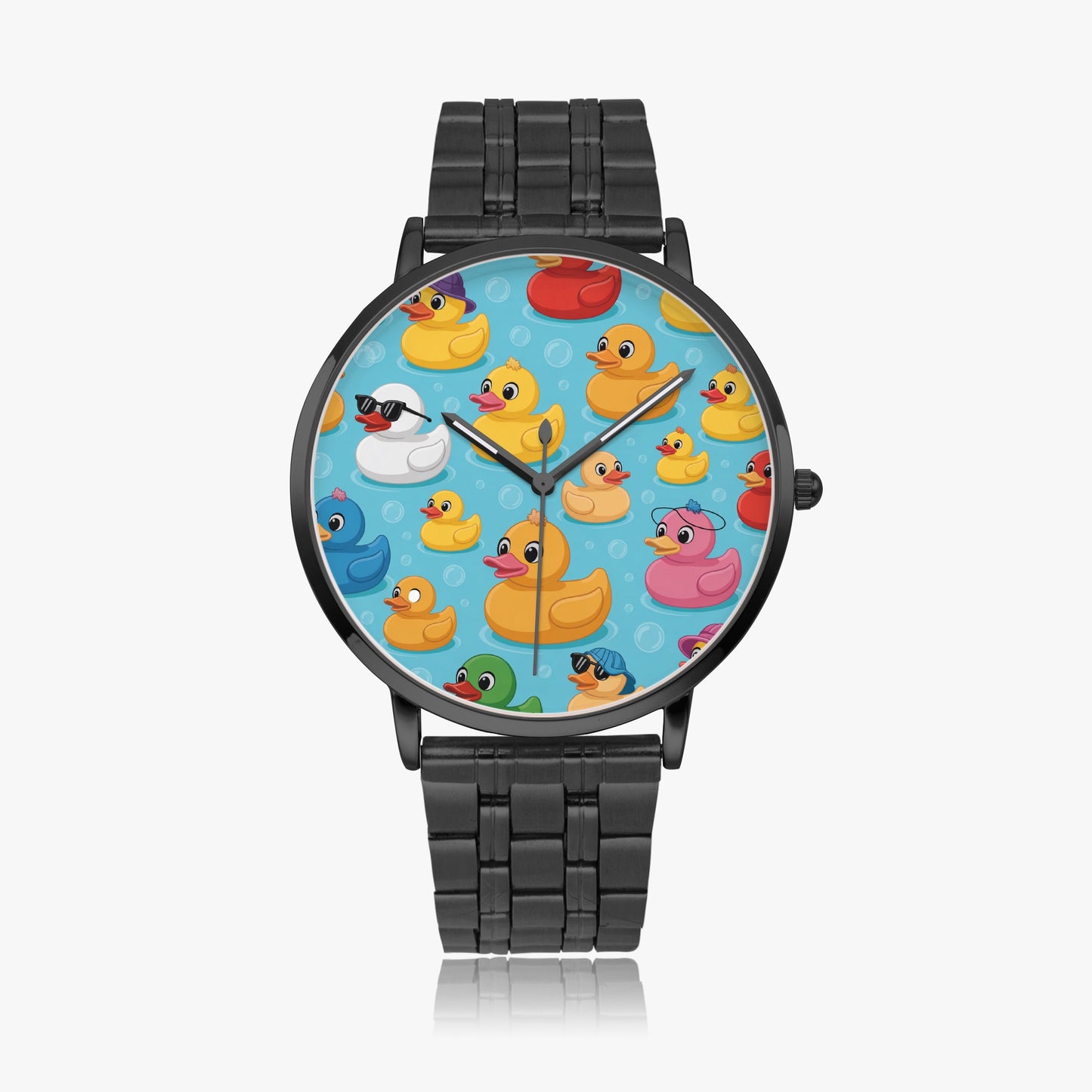 Stainless Steel Rubber Duck Watch
