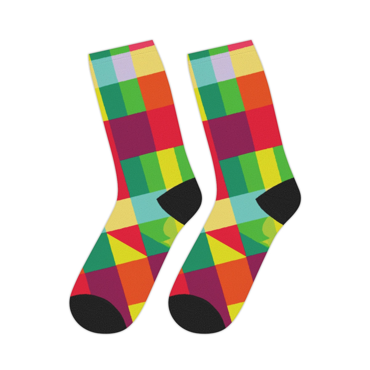 Crimson Classic Argyle Geometry Socks