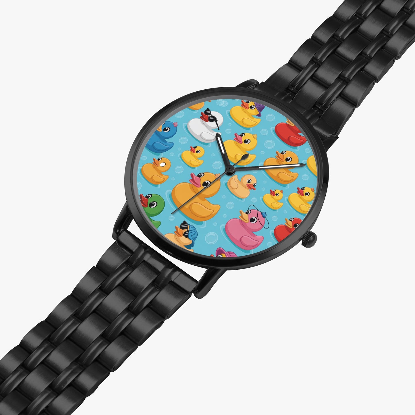 Stainless Steel Rubber Duck Watch