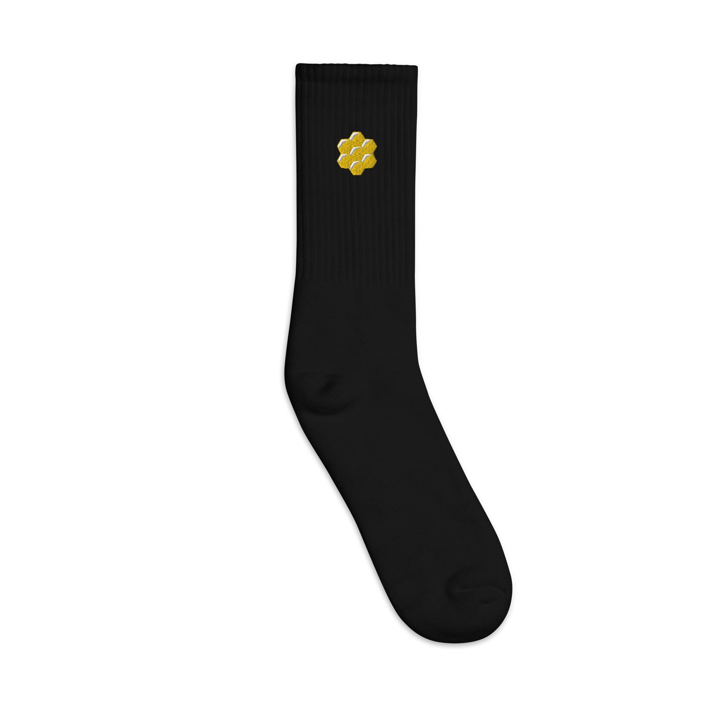 Honeycomb Custom Personalized Embroidered Socks
