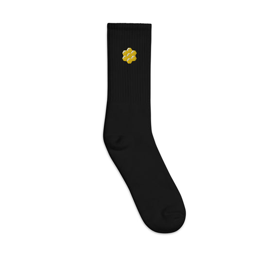Honeycomb Custom Personalized Embroidered Socks