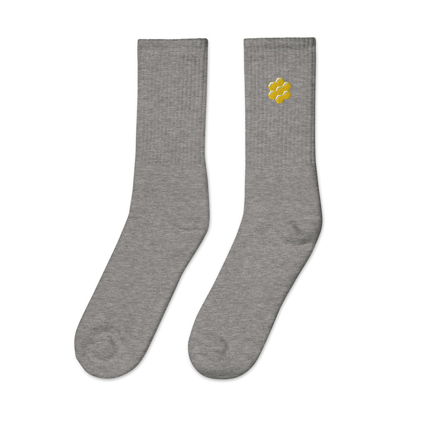 Honeycomb Custom Personalized Embroidered Socks