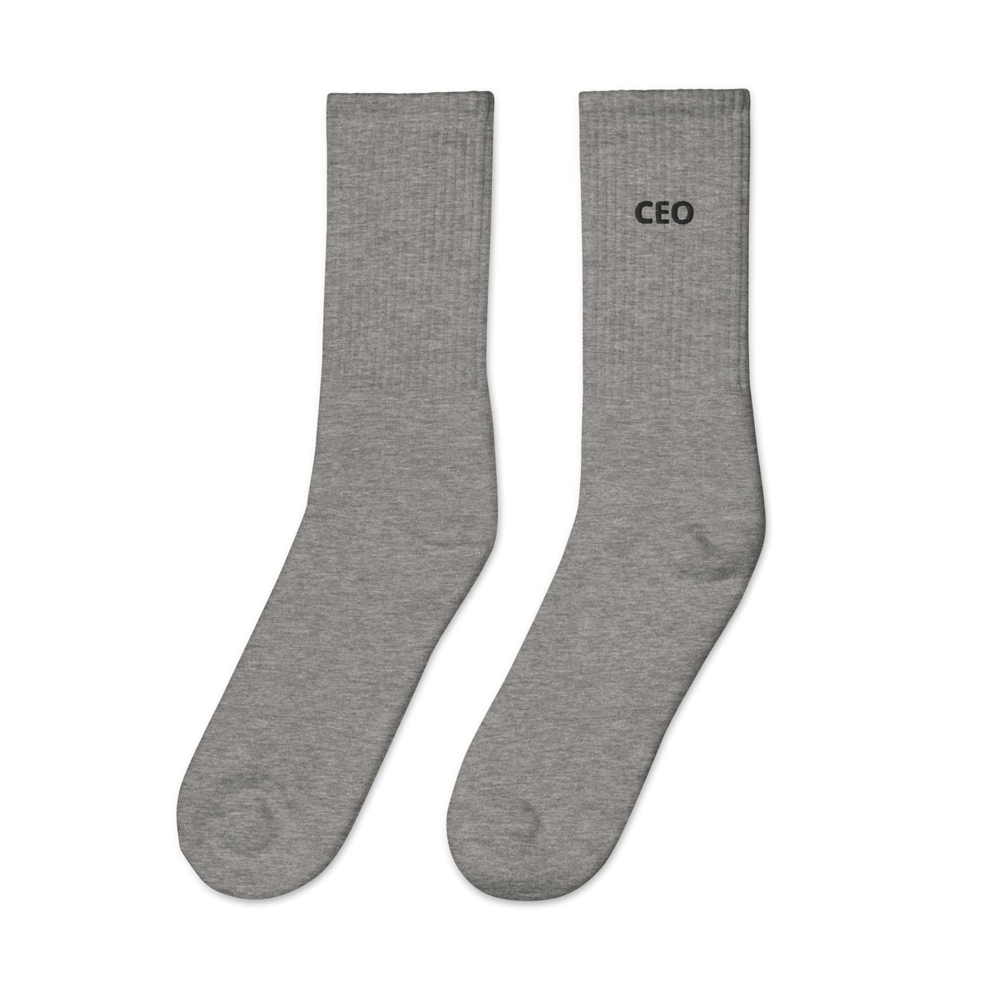 CEO Custom Personalized Embroidered Socks