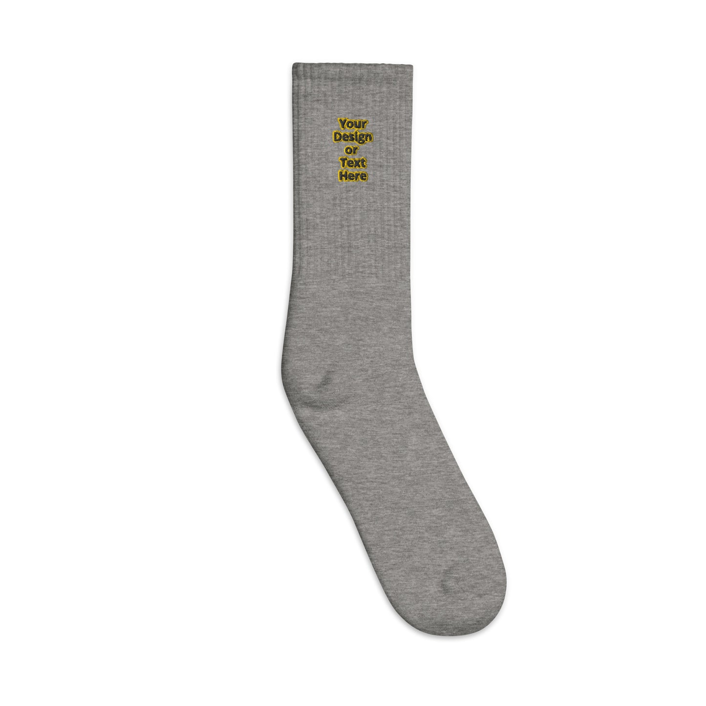Customizable Embroidered socks