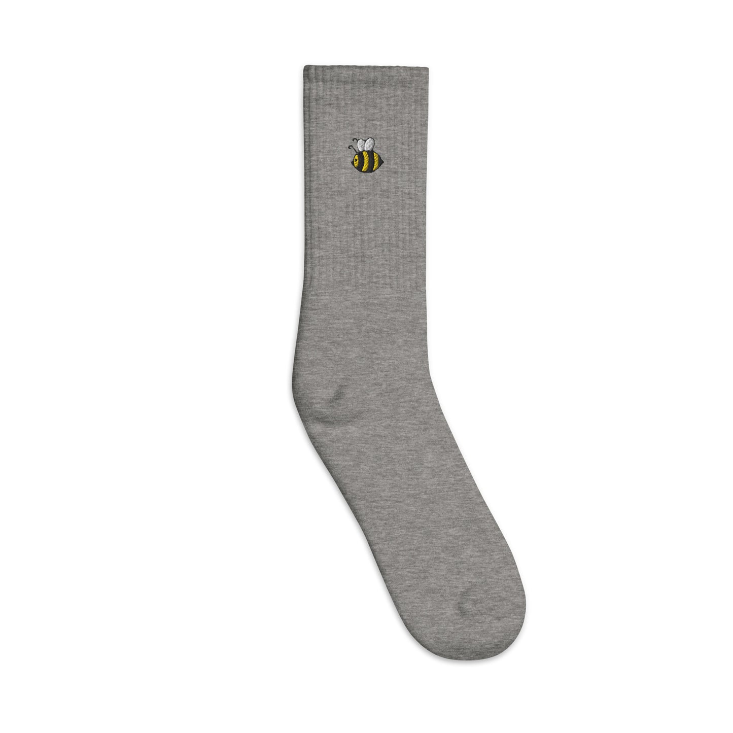 Bumblebee Custom Personalized Embroidered Socks