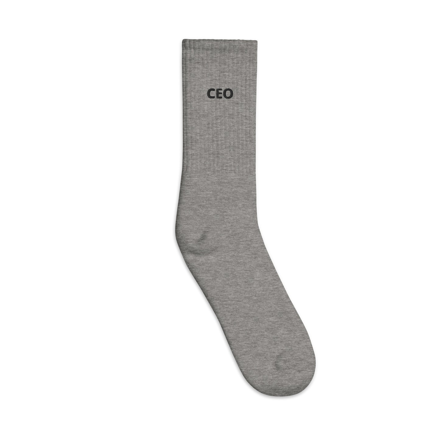 CEO Custom Personalized Embroidered Socks