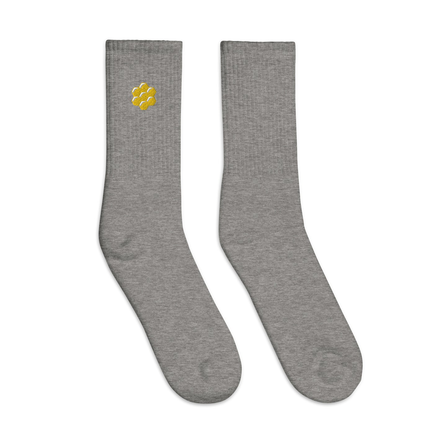 Honeycomb Custom Personalized Embroidered Socks