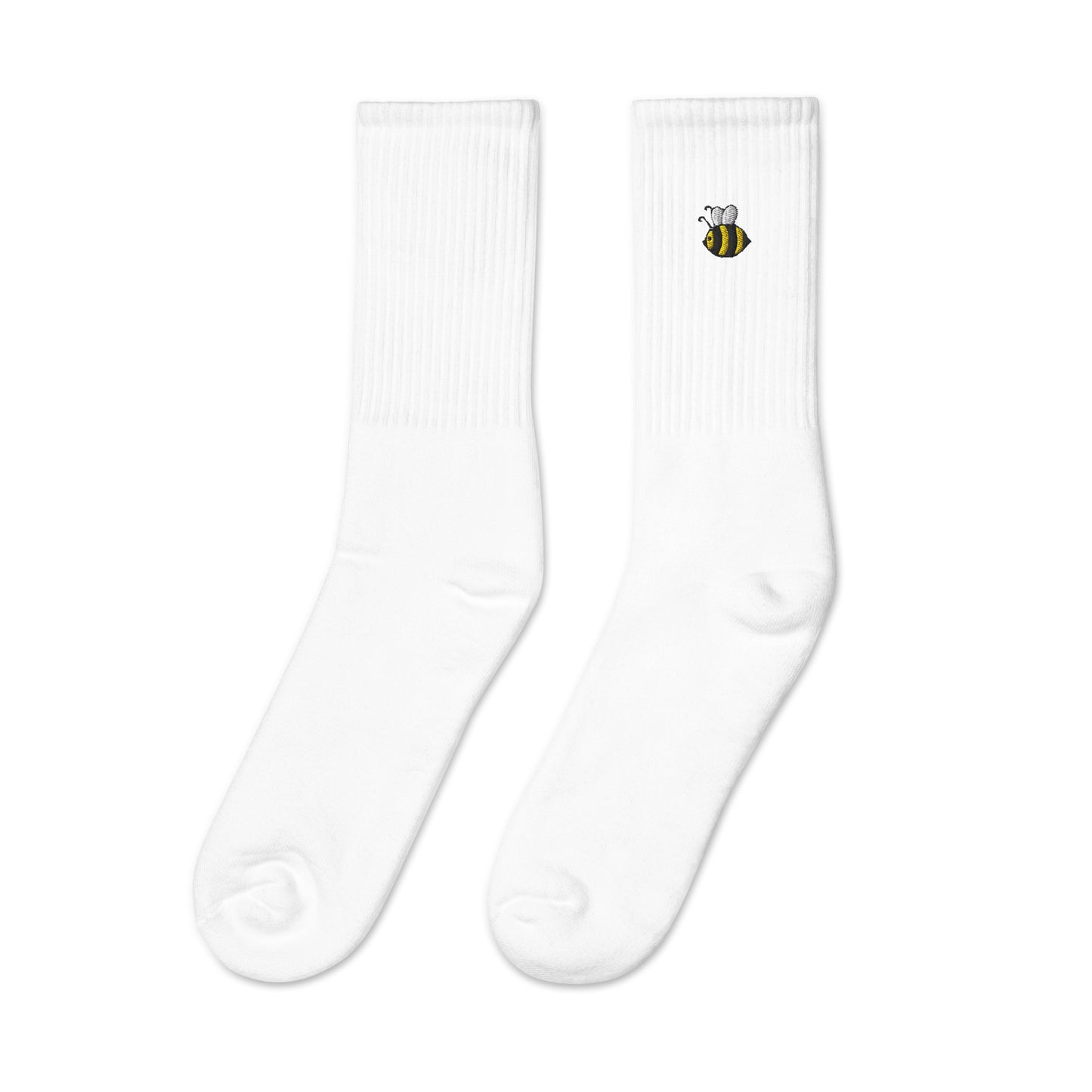 Bumblebee Custom Personalized Embroidered Socks