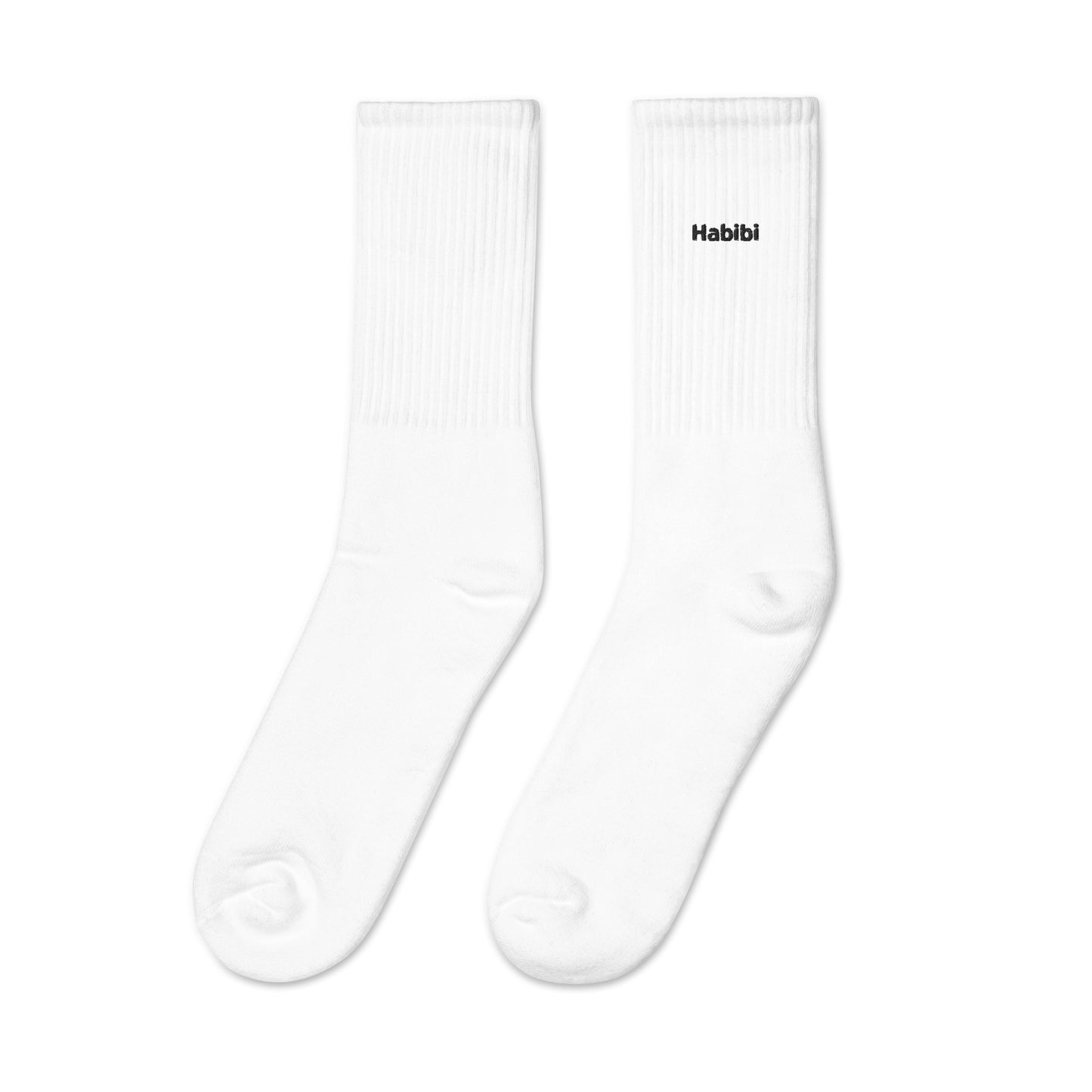Habibi Custom Personalized Embroidered Socks