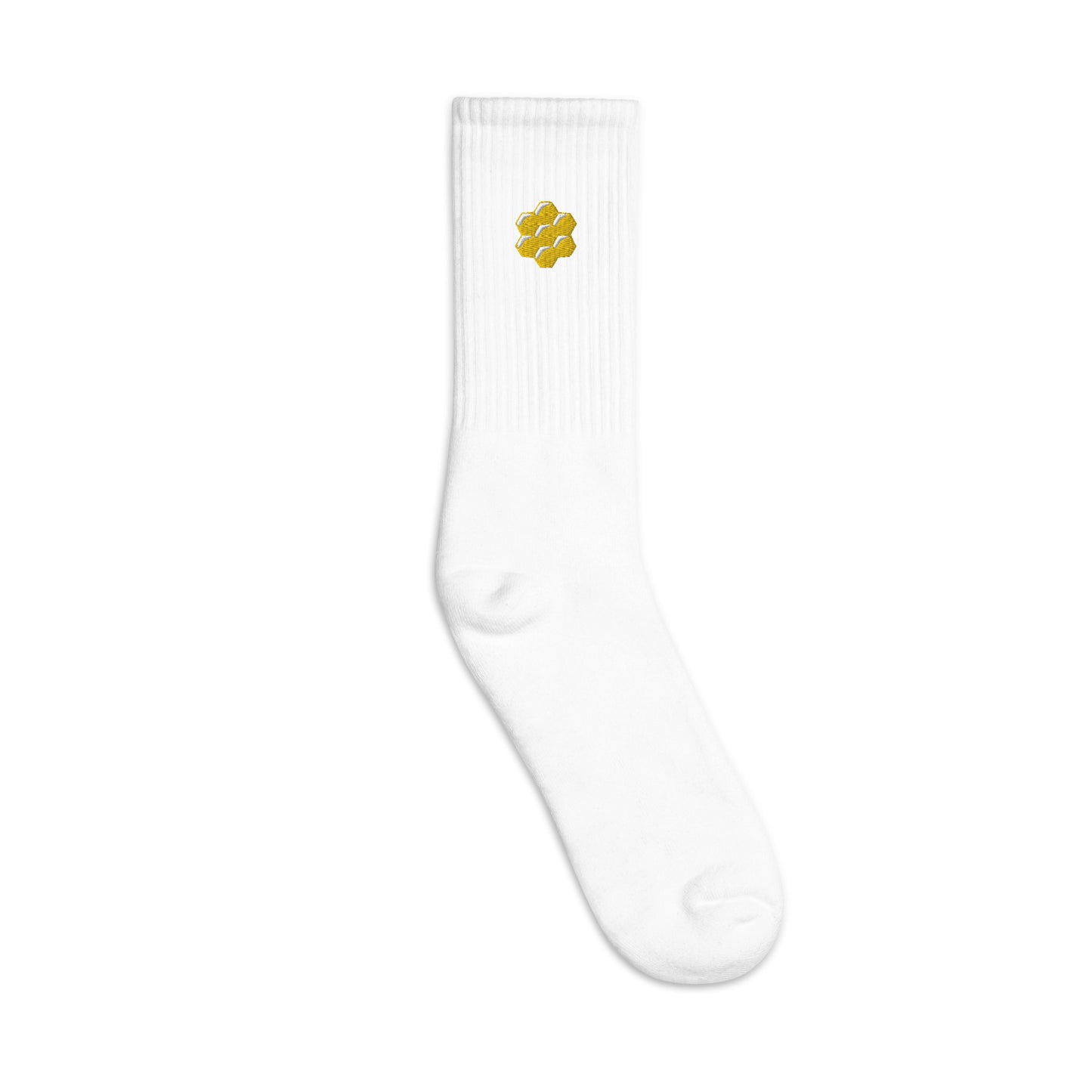 Honeycomb Custom Personalized Embroidered Socks